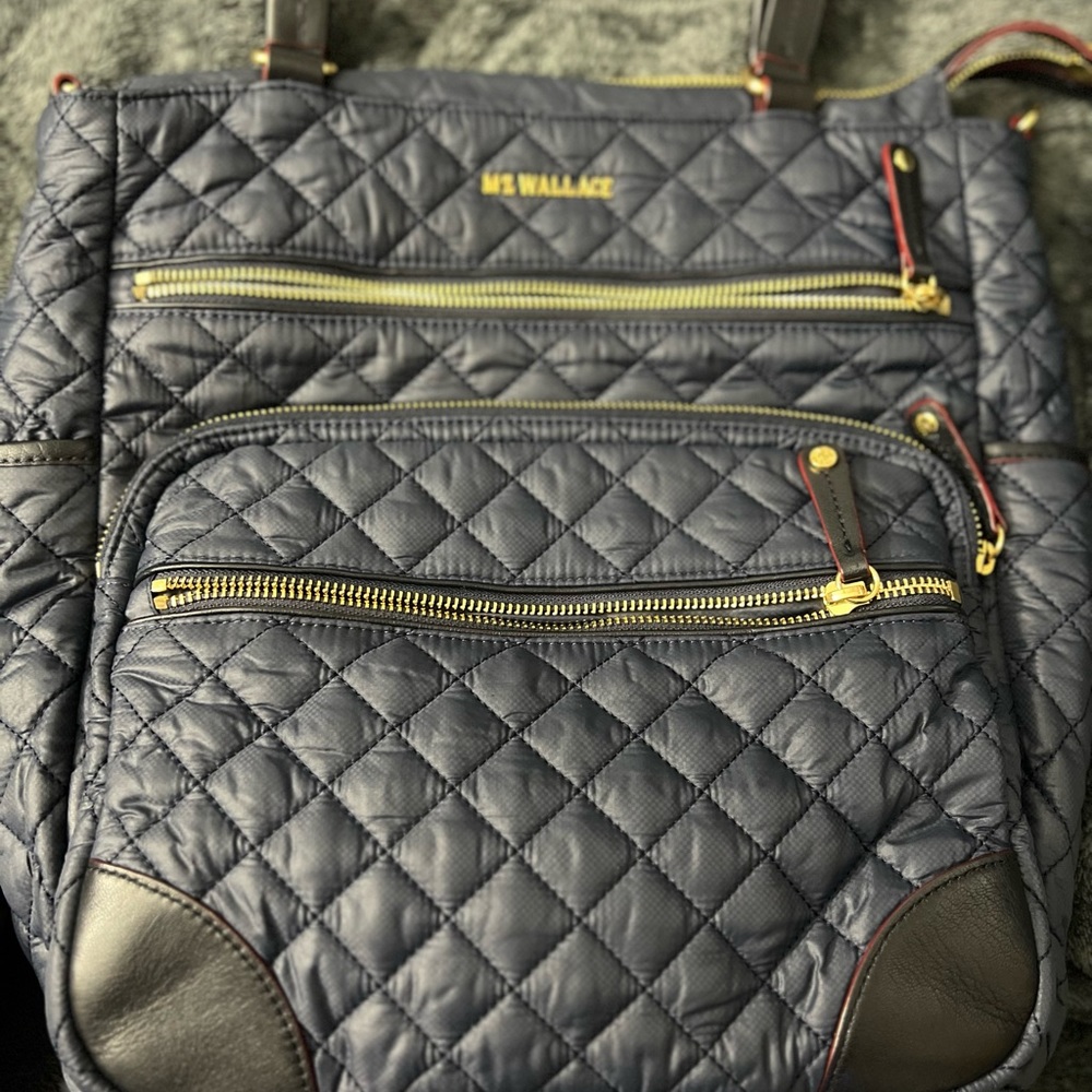 MZ Wallace Crosby tote in Navy